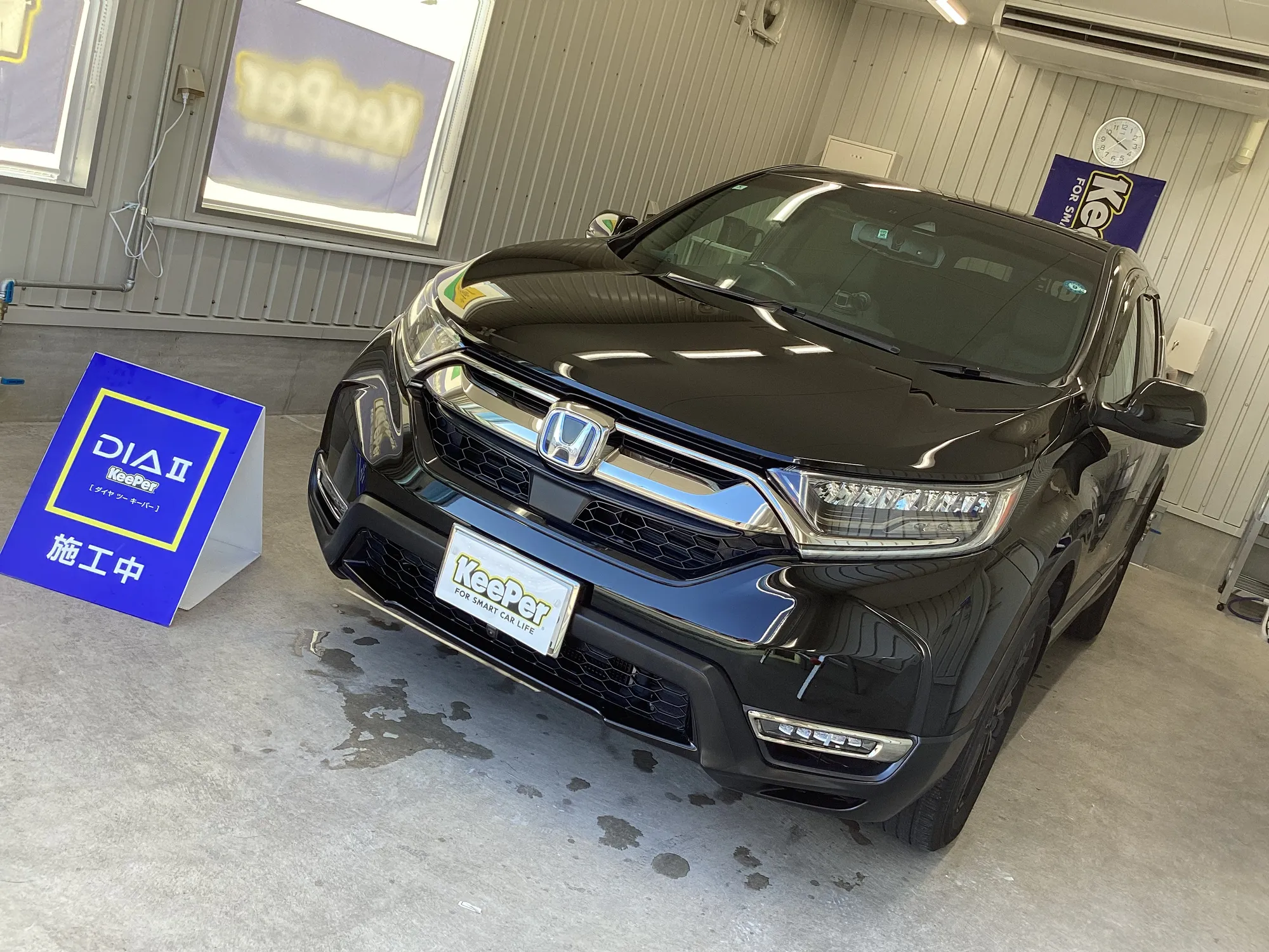 ホンダ CRーVのカーコーティング施工事例