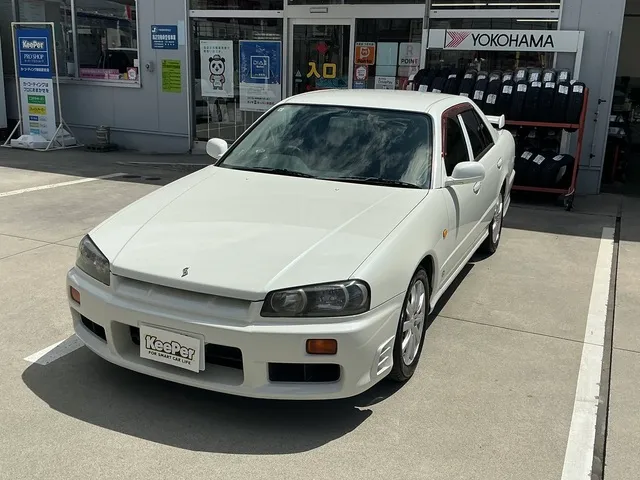 スカイラインのカーコーティング施工事例