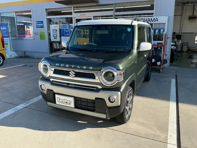 ハスラーのカーコーティング施工事例