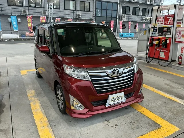 ルーミーのカーコーティング施工事例