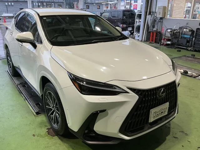 レクサスNXのカーコーティング施工事例