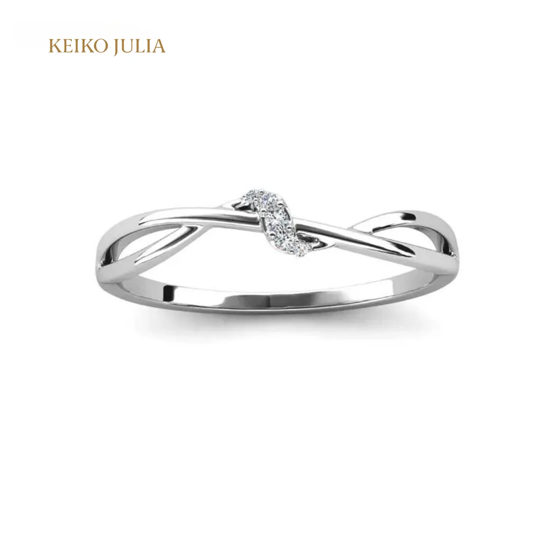 Twine Vine Ring WG