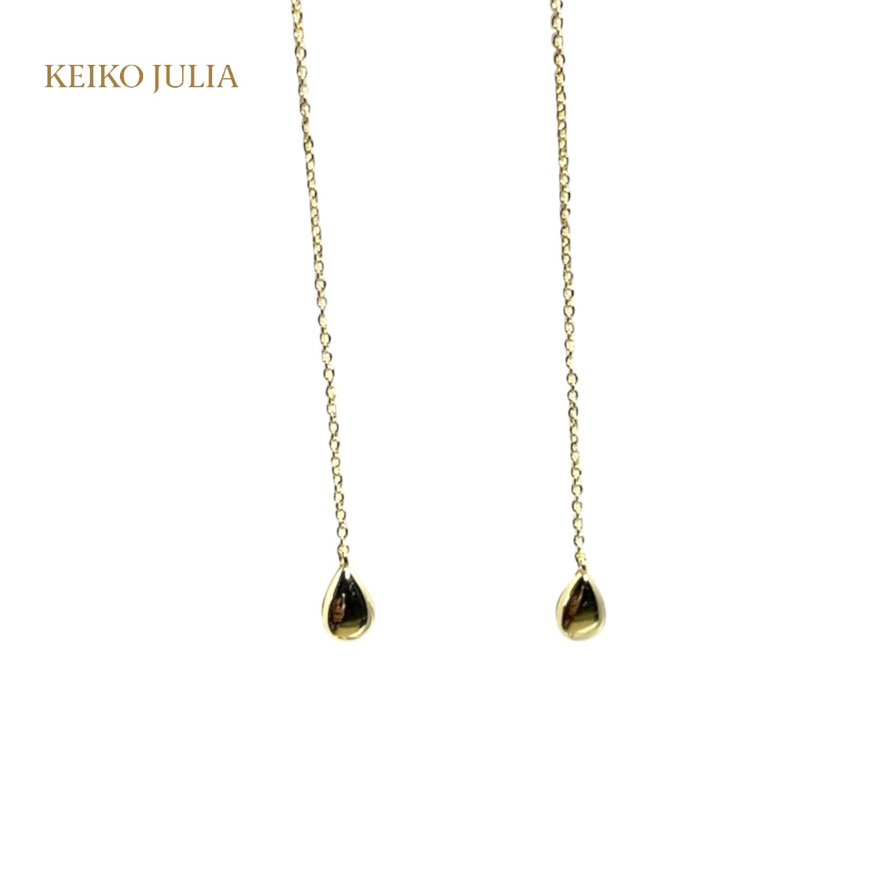 Sweet Long Teardrop Earrings