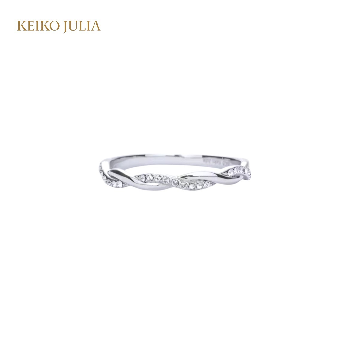 Twisty Ring WG Size 8