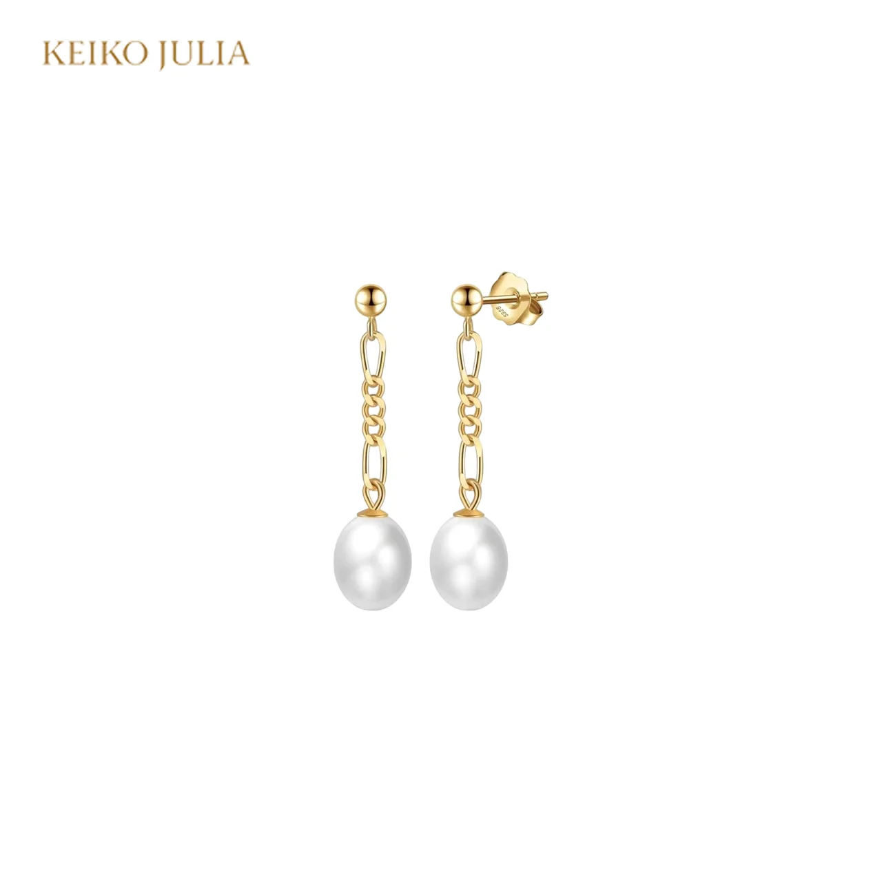 Classic Twist Pearl Earrings