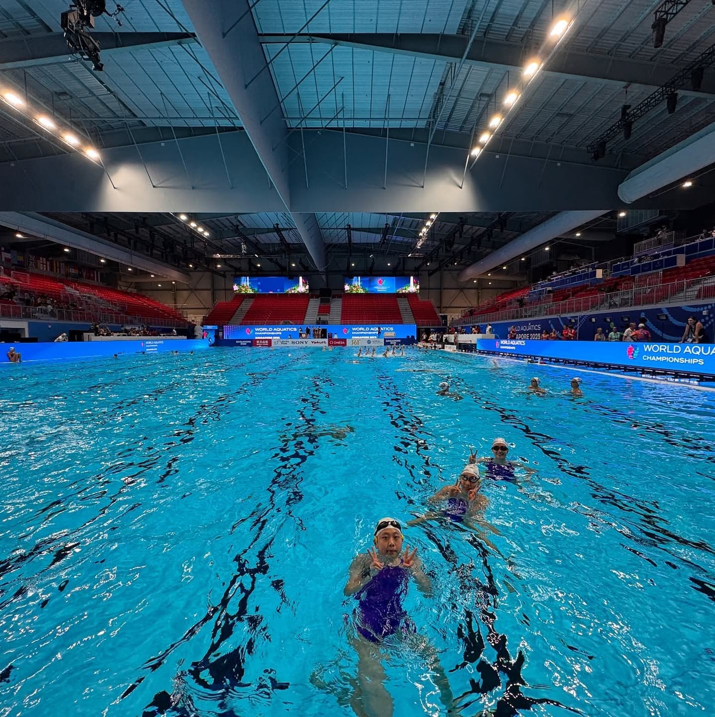 Back at Artistic Swimming 6
