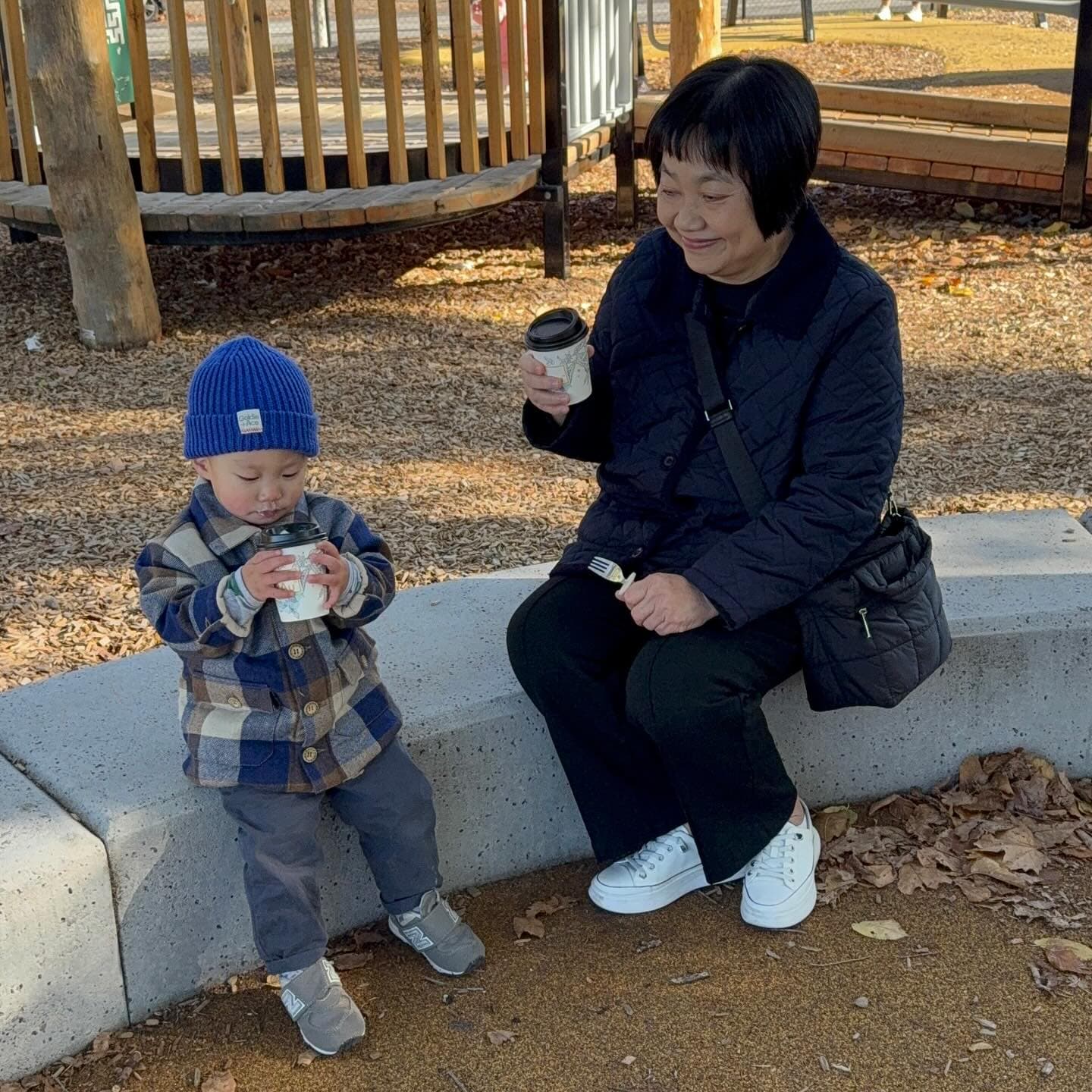 May with gran 💙 2