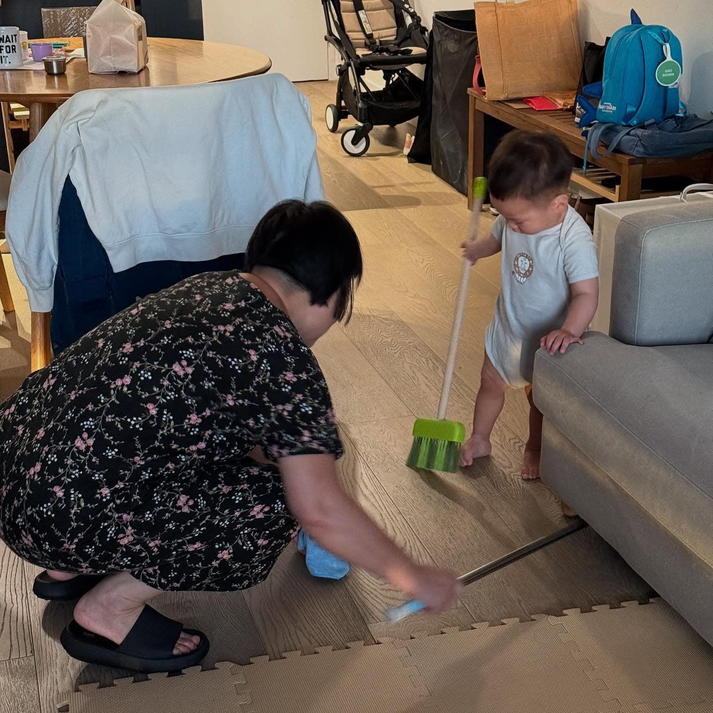May with gran 💙 3