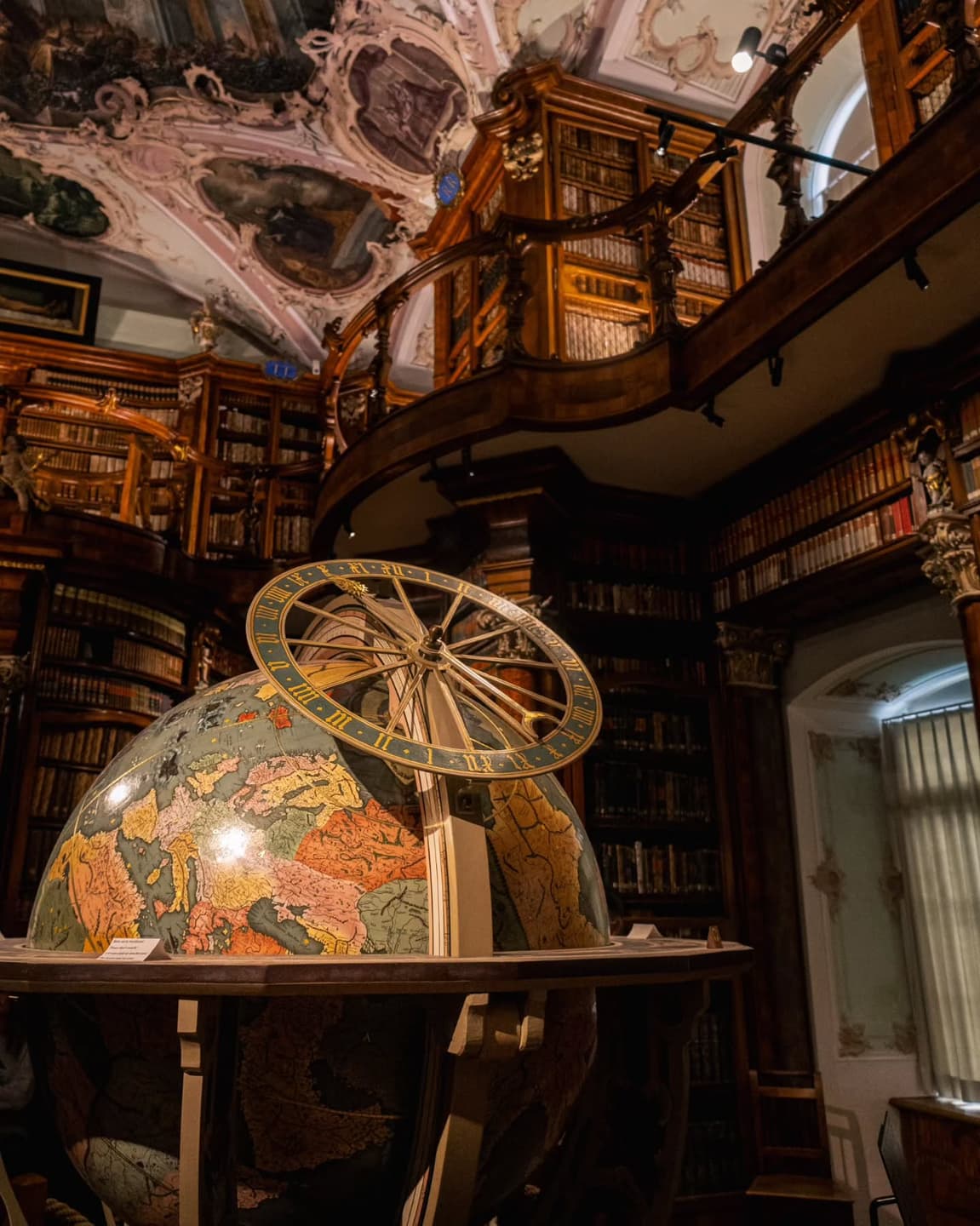 St. Gallen Abbey Library Map