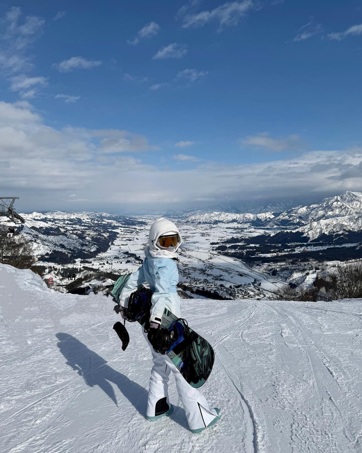 My Second Time Snowboarding