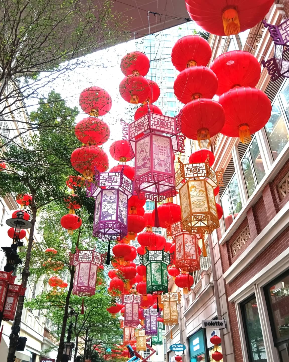 Lee Tung Avenue Lanterns Map 5
