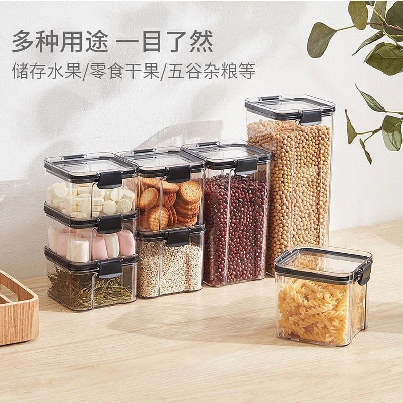 Airtight Storage Jars: Moisture-proof and stackable, saving space 5