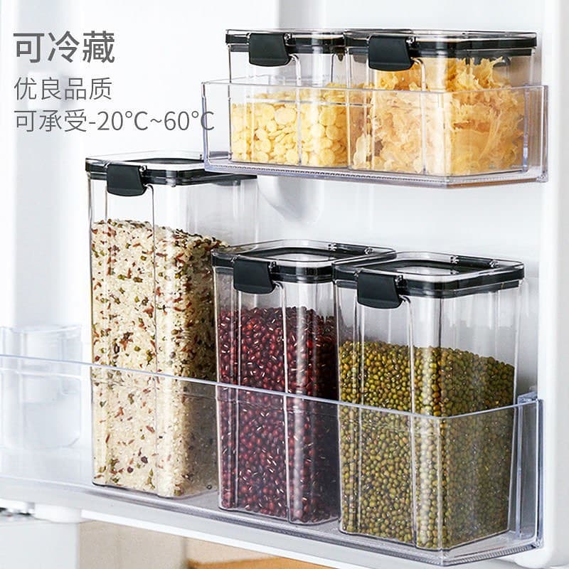 Airtight Storage Jars: Moisture-proof and stackable, saving space 7