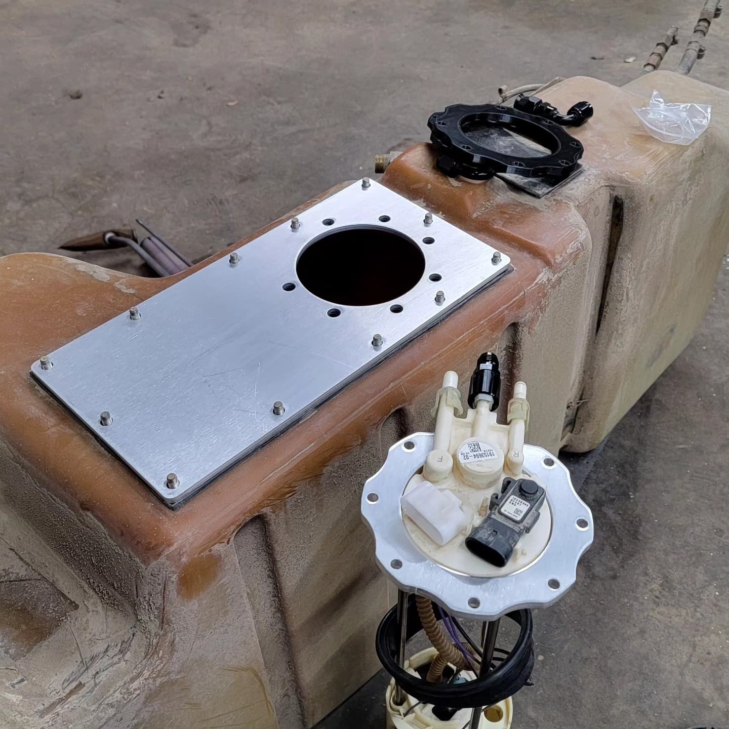 LS Swap Progress: Fuel Tank & Diff Mounts