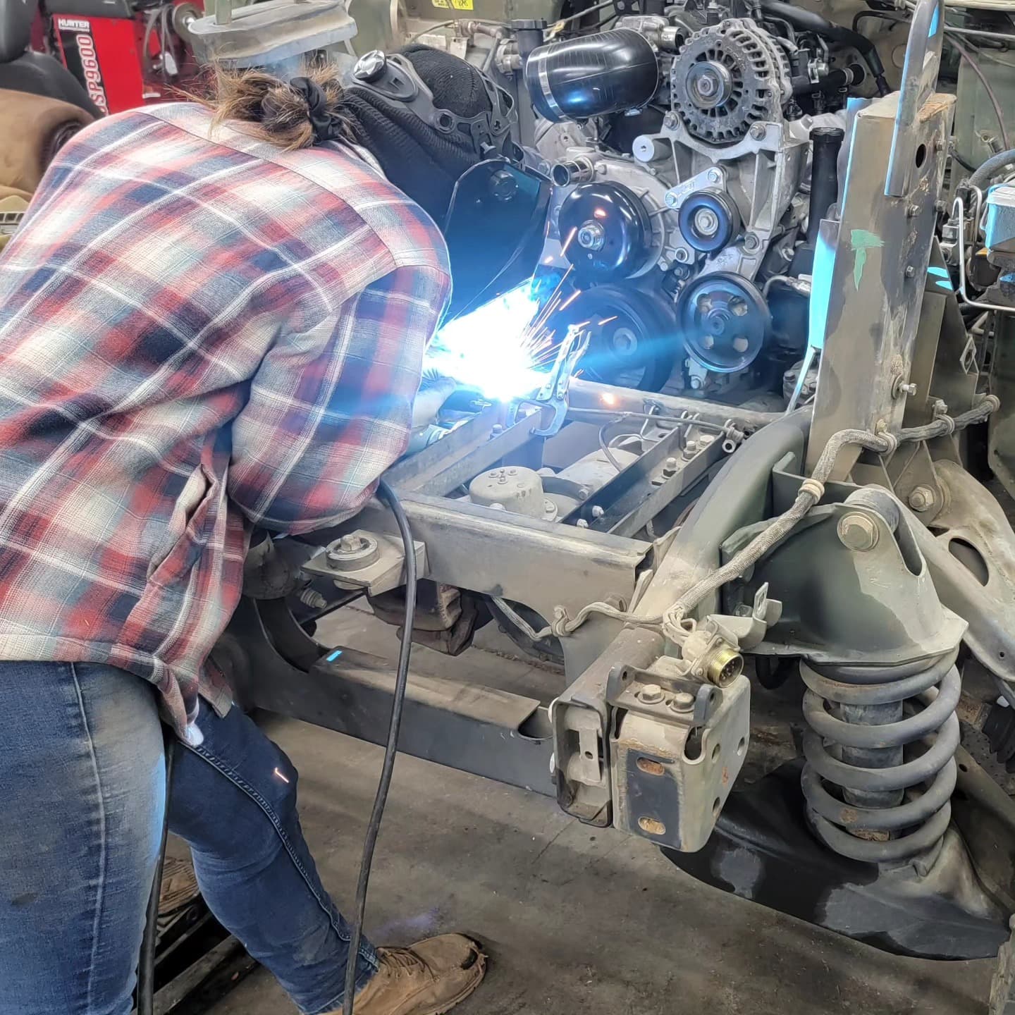 LS Swap Progress: Fuel Tank & Diff Mounts 4