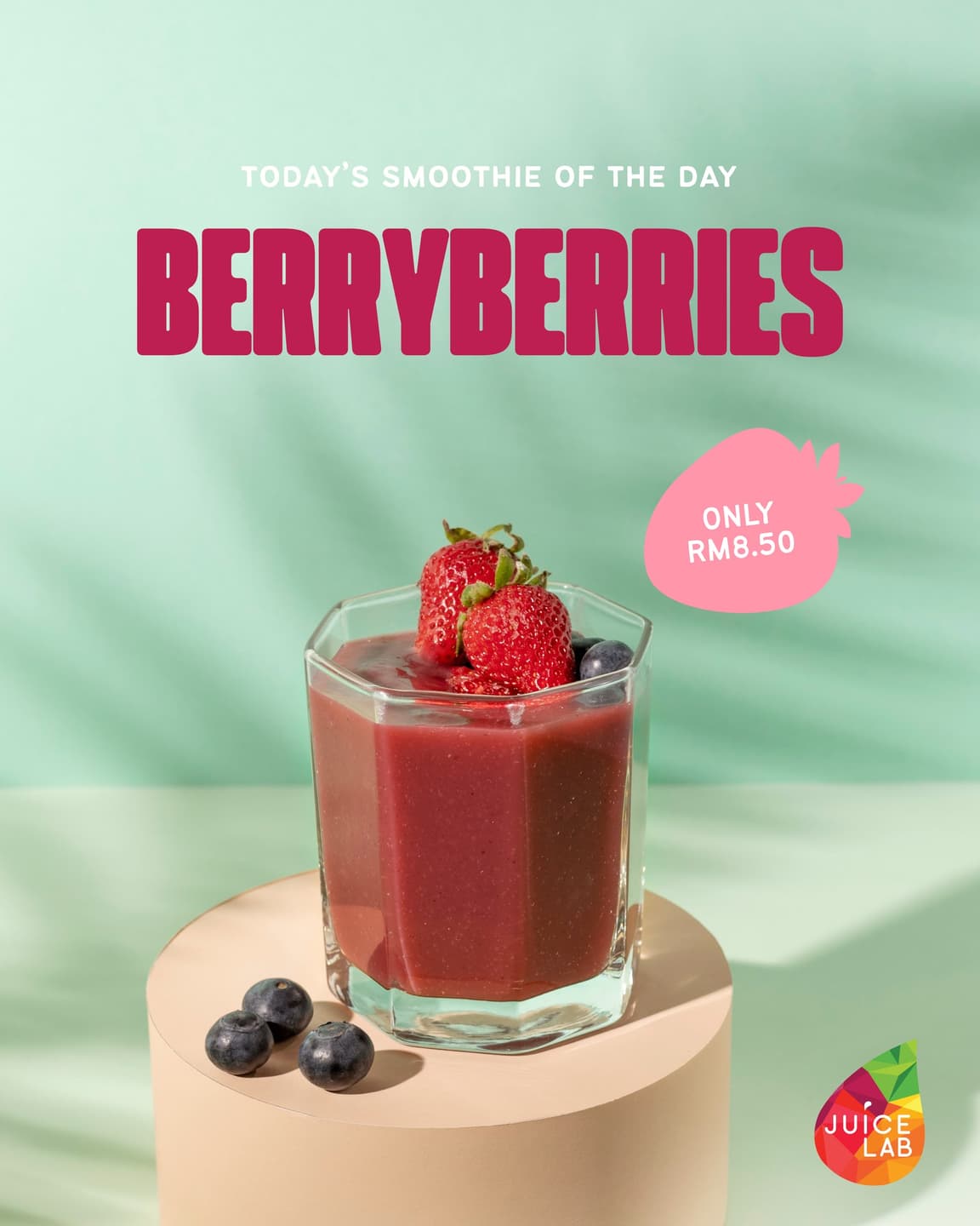 Our Berry Smoothie Map!