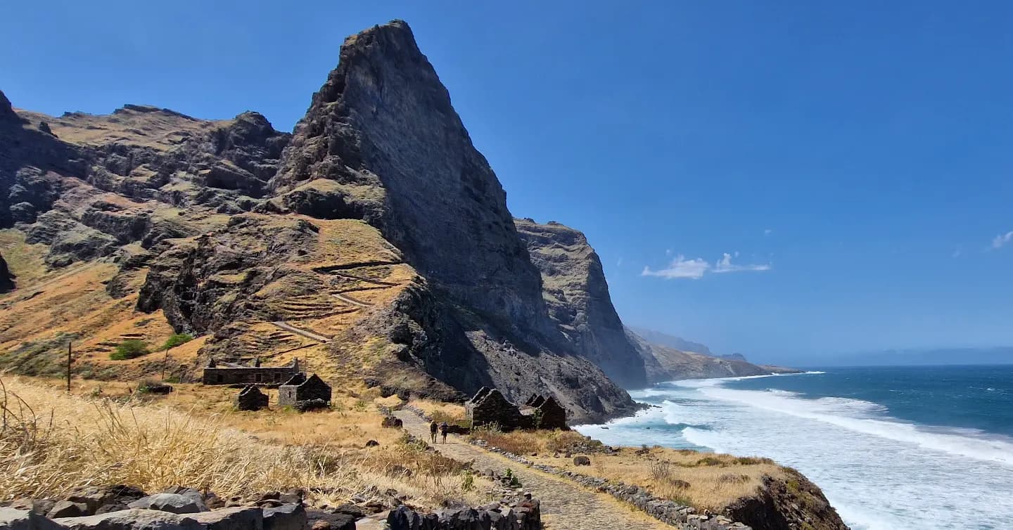 Hiking by the water