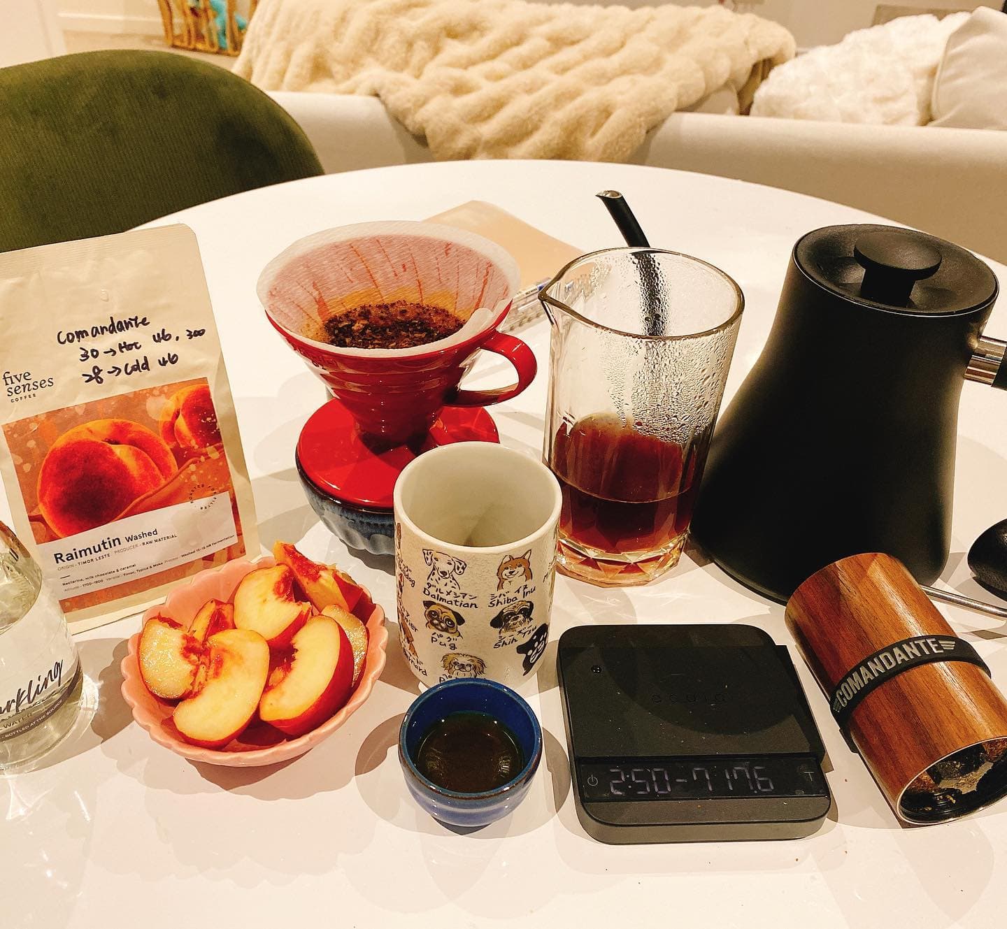 My August 2022 Peach Coffee Experiment