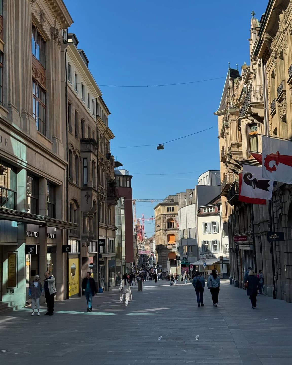 Basel and Zurich Roaming Map