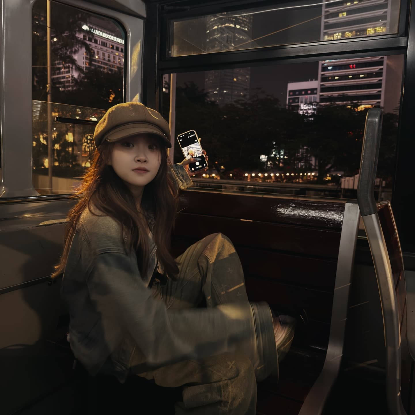 Ding Ding tram night view, TVB's romance