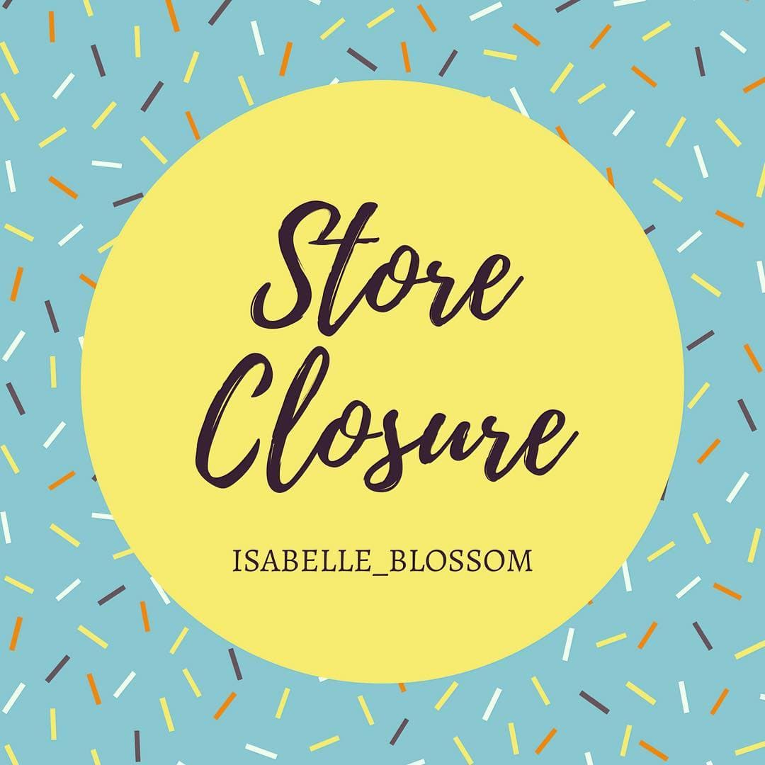 Our Shop Has Closed