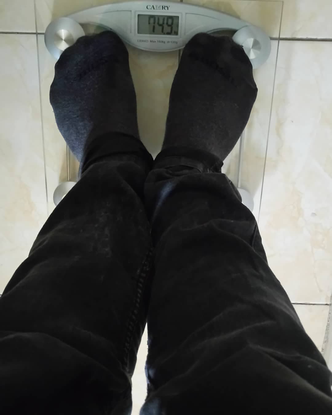 My weight's gone up recently!