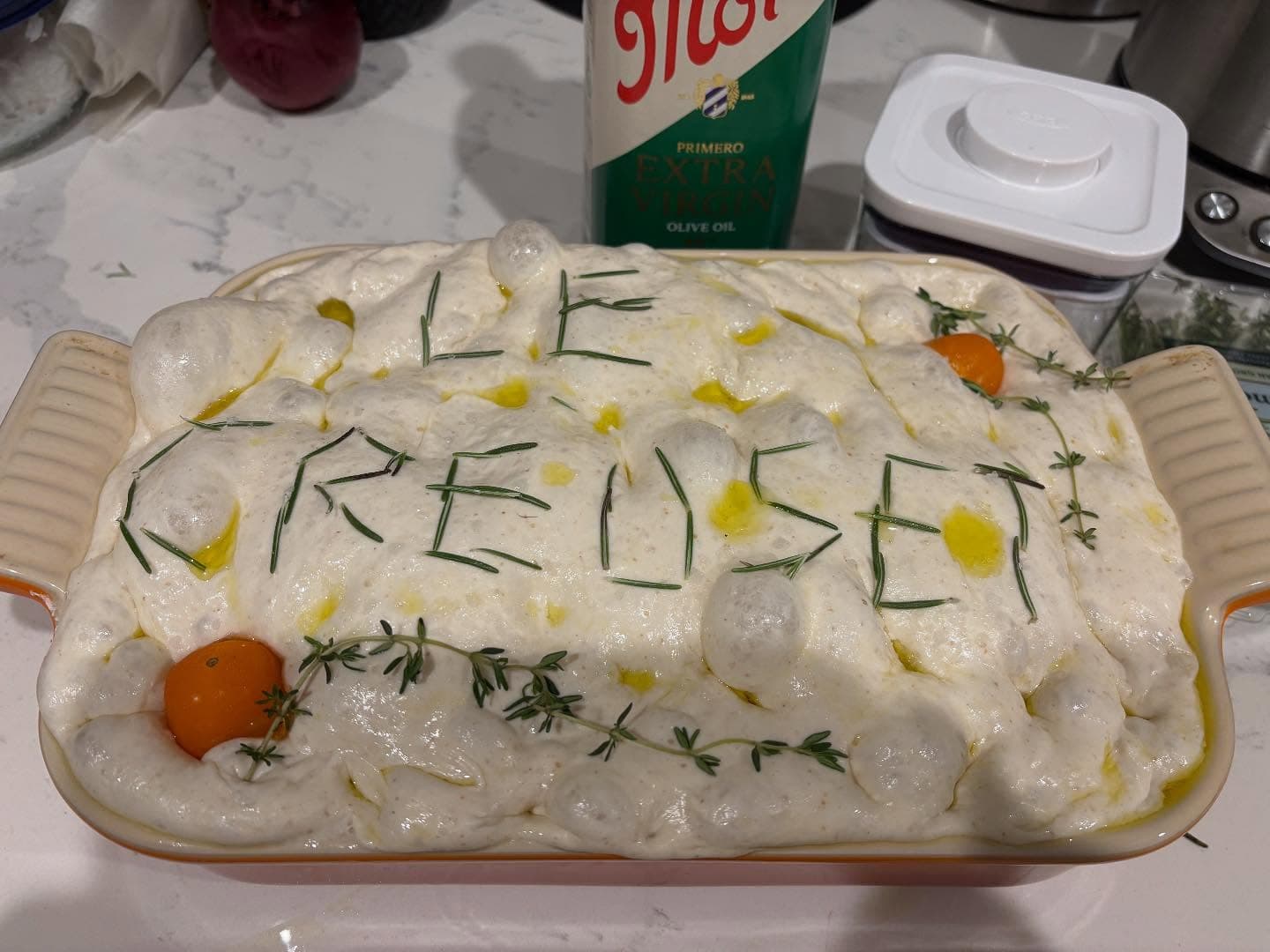 My Le Creuset Focaccia Journey 2
