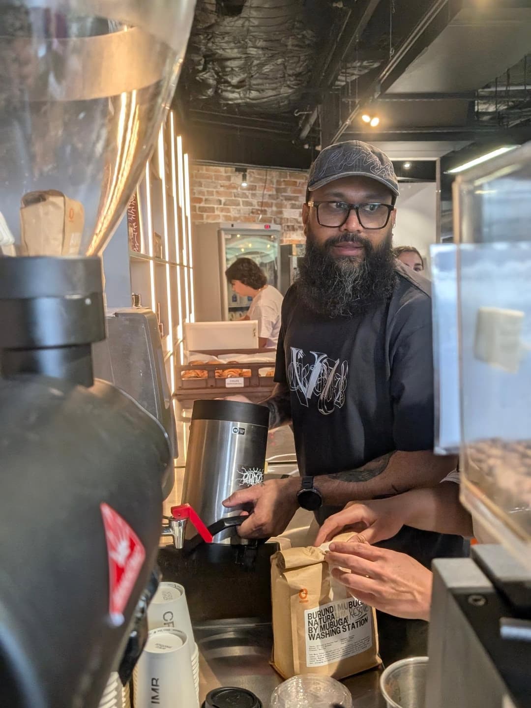 First coffee at Crumb! 3