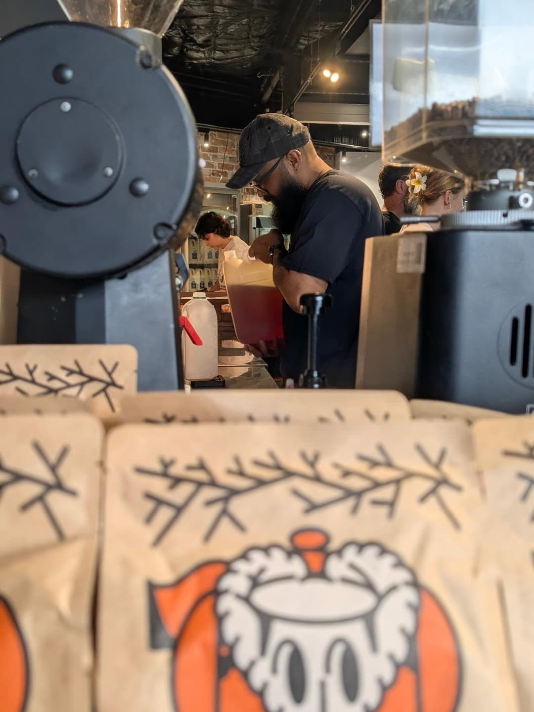 First coffee at Crumb! 5