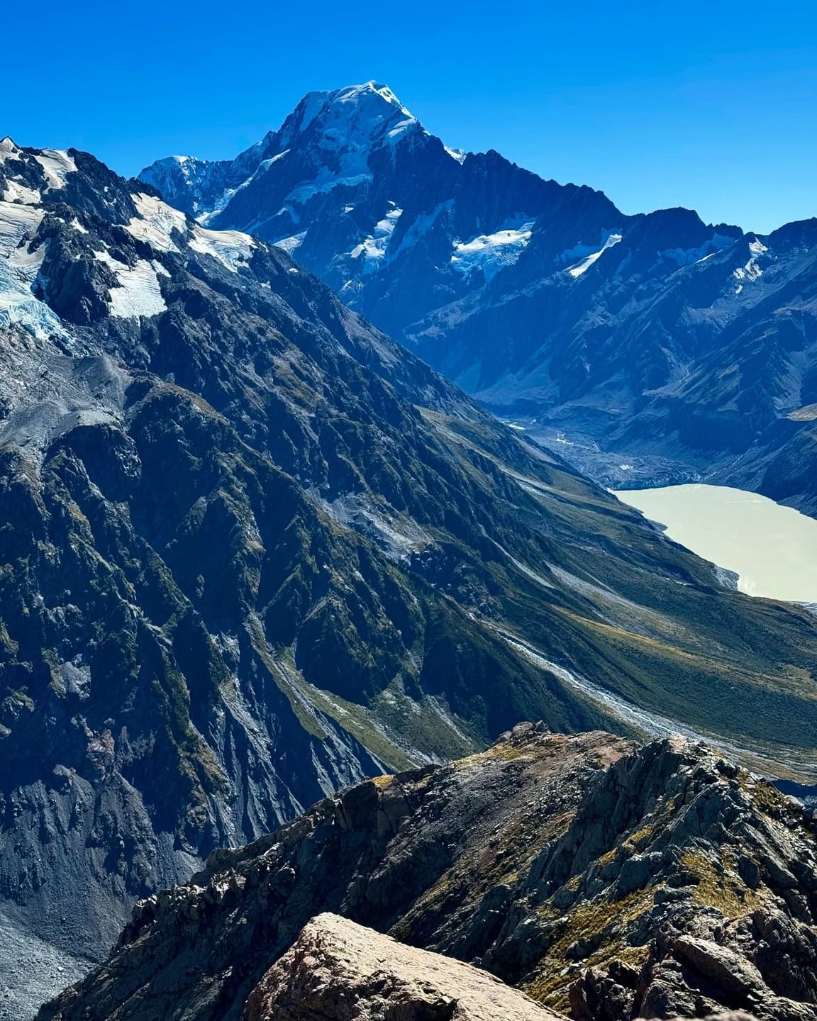 Map of Aoraki / Mount Cook National Park