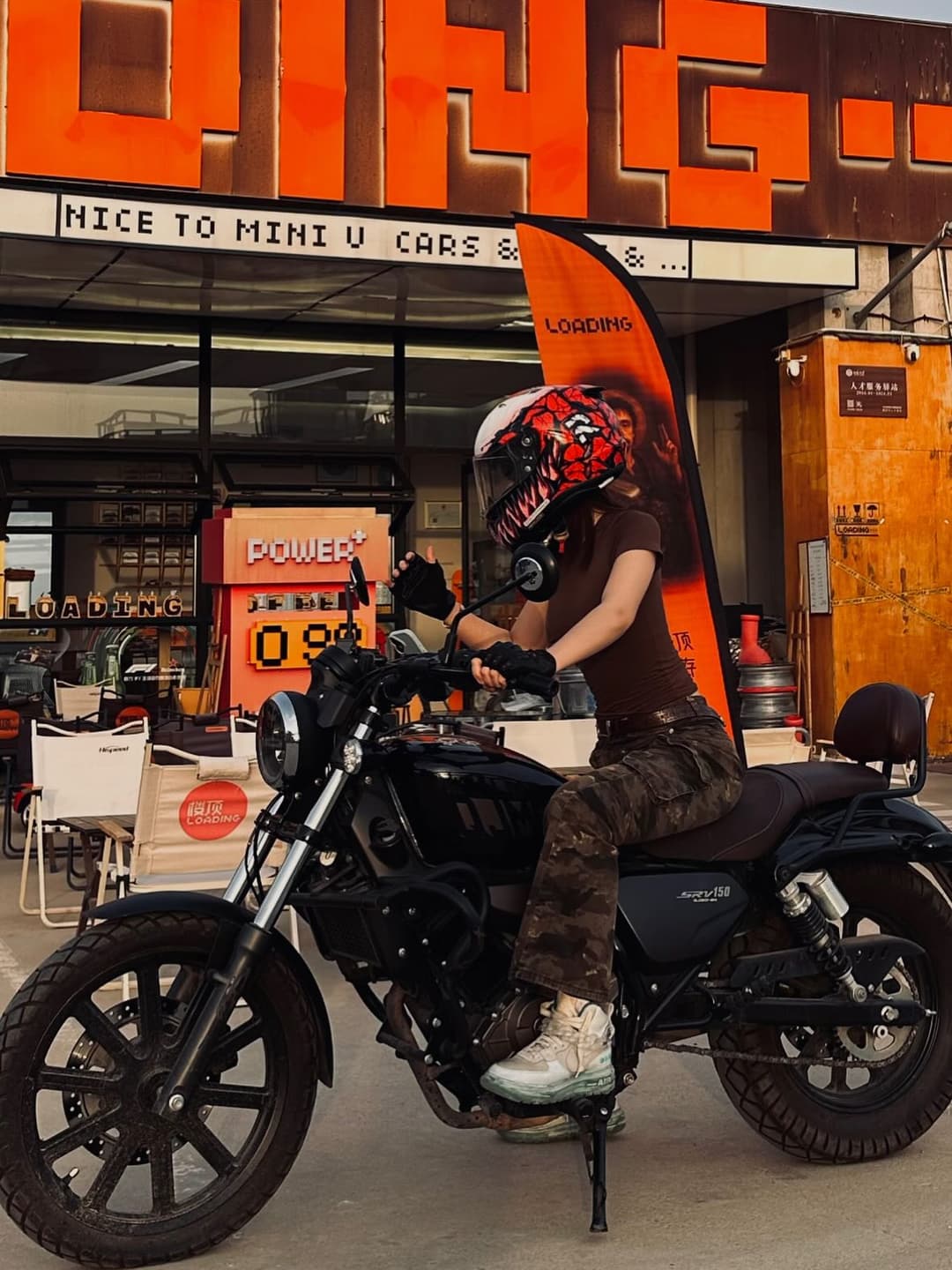 with her 💕💕💕🏍️