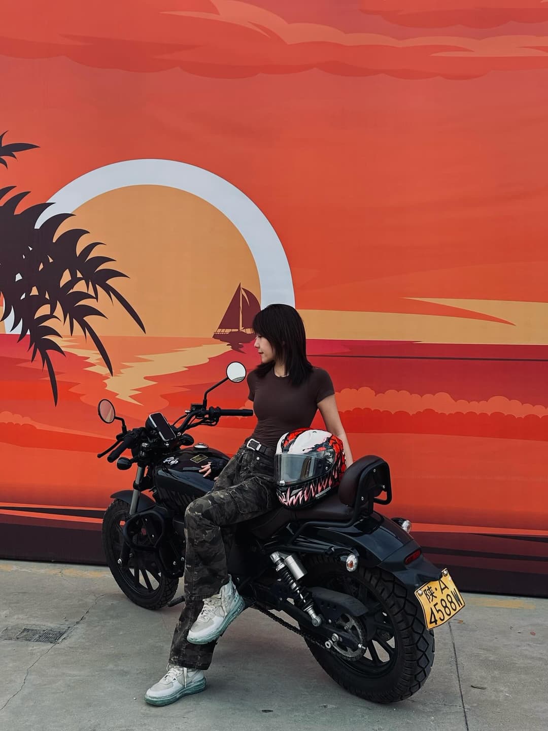 with her 💕💕💕🏍️ 2