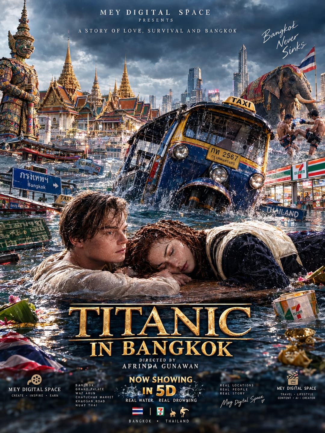 Bangkok Titanic Film Locations Map