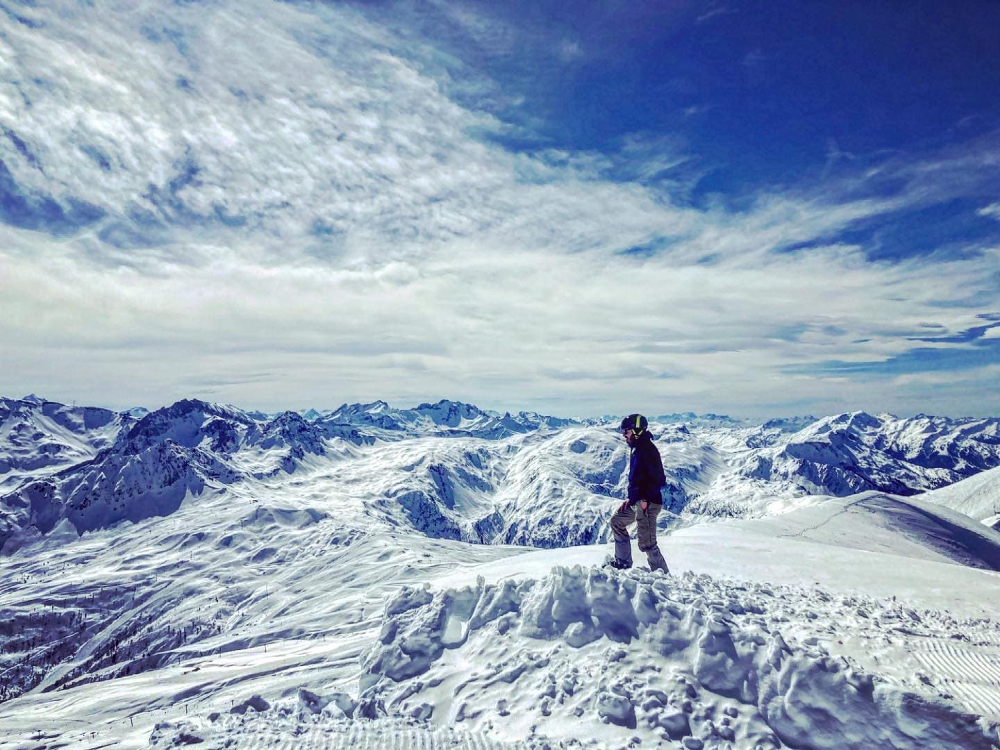 Alps Skiing Memories Map