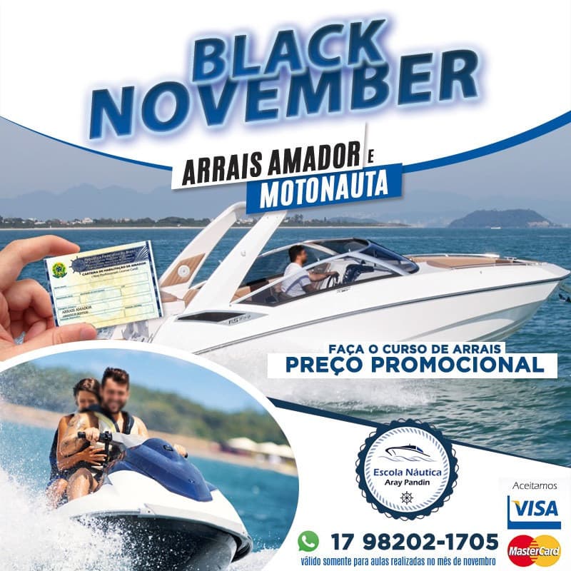 Aray Pandin Nautical School Black November Deals