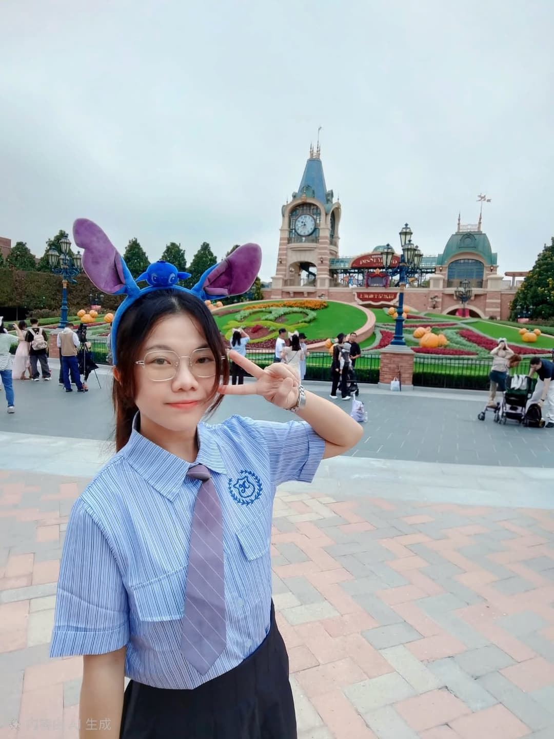 Small fragments of Shanghai Disneyland