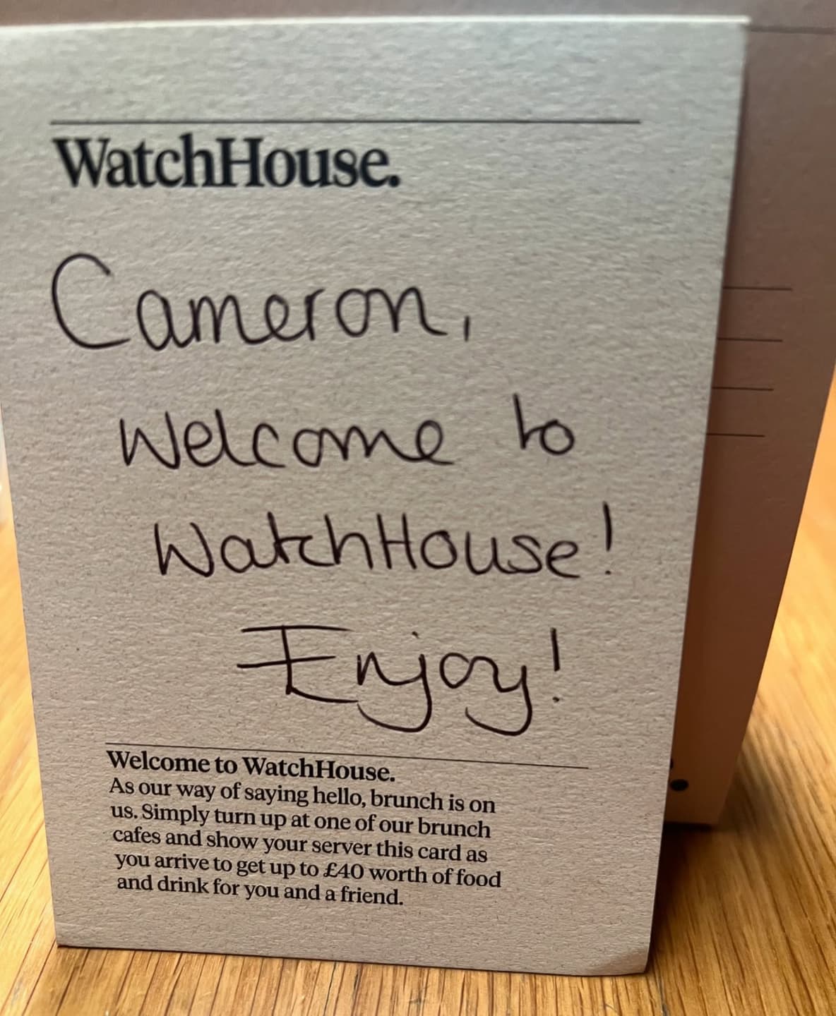 My WatchHouse 2