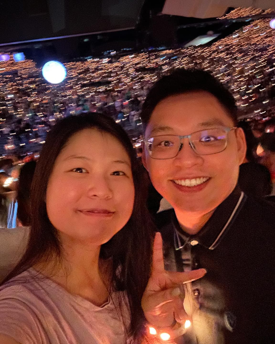 Coldplay gig with my love 5