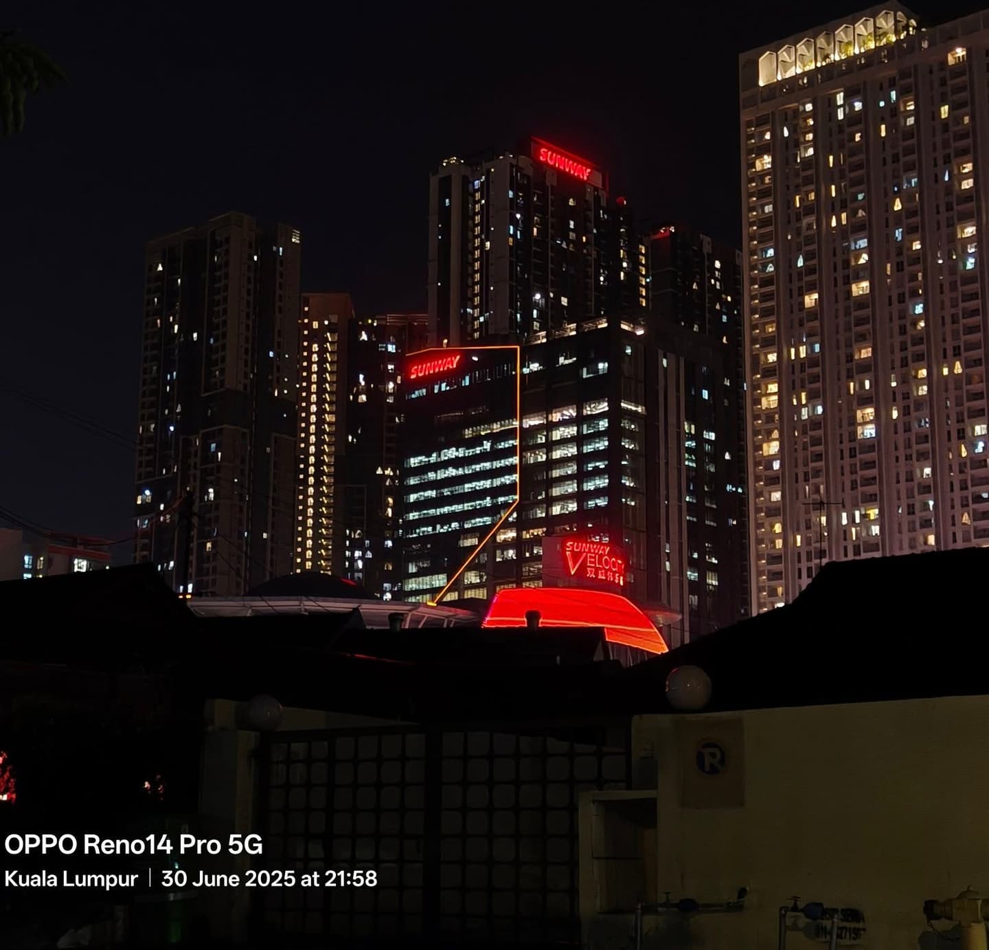 My Oppo Reno14 
Pro Kuala Lumpur night photos 8