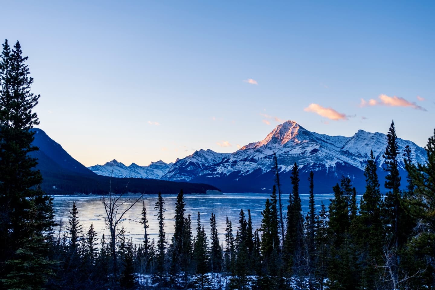 Abraham Lake Sunsets