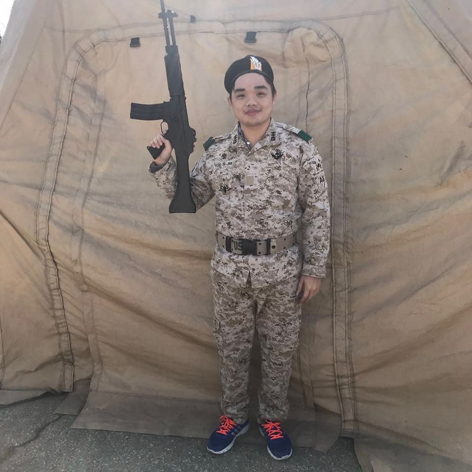 Back to my army days 🇰🇷