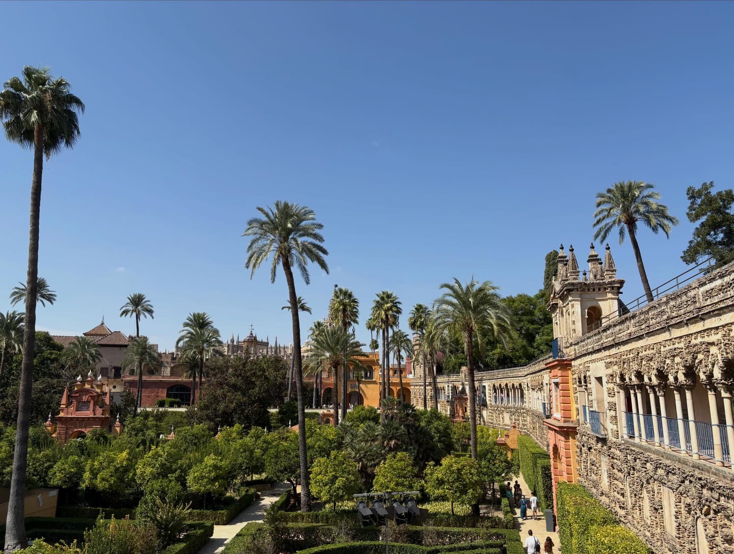 Seville Alcázar Map