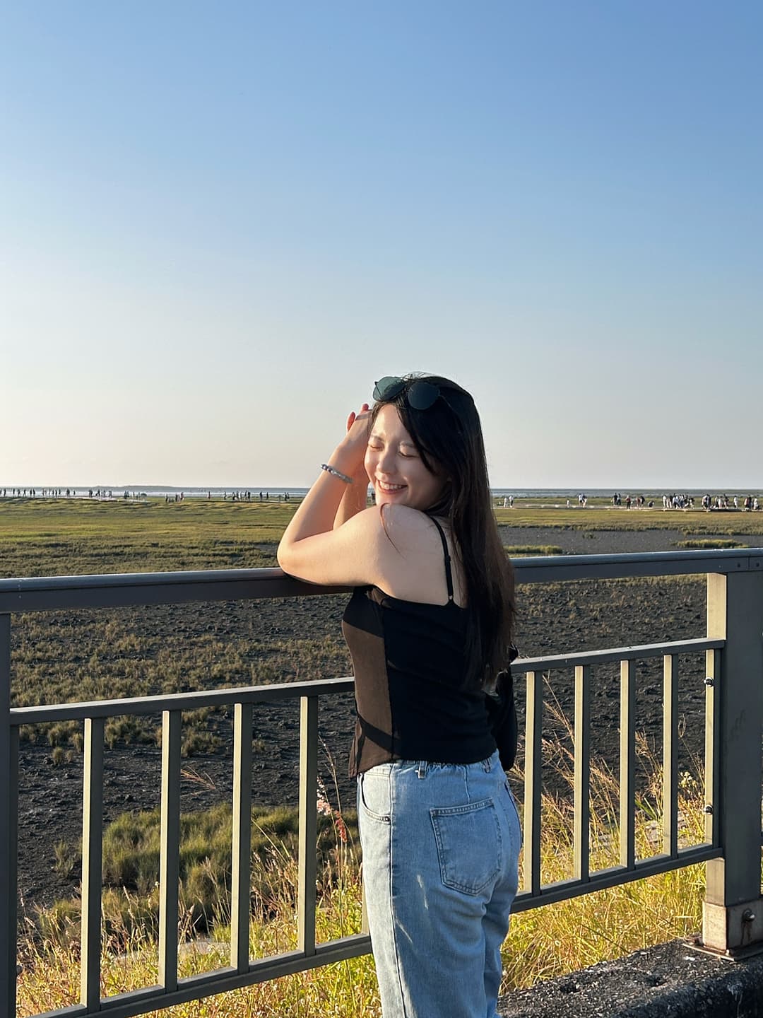 👣 Vibing with the sunset 🌅
