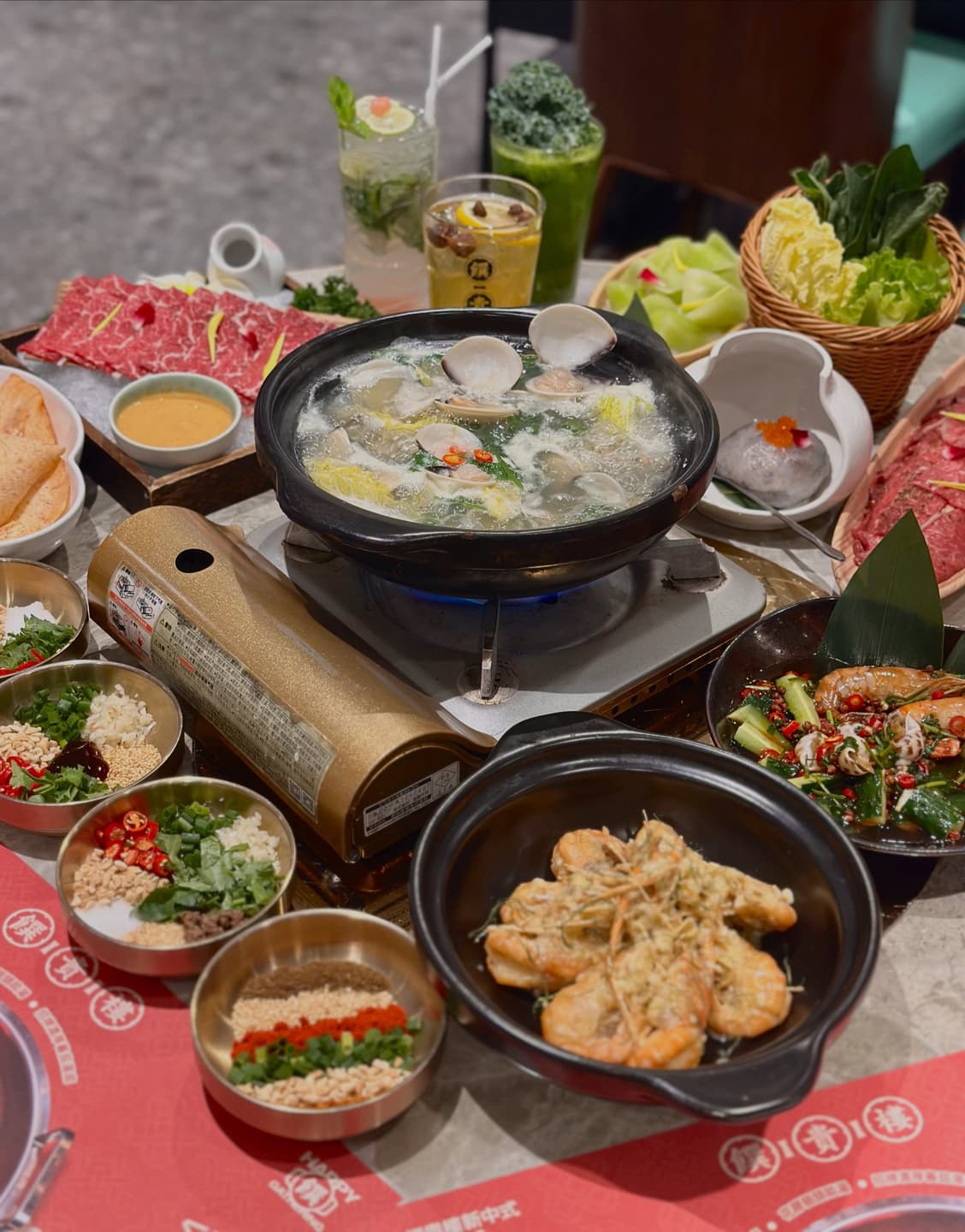 Garlic Double Domination Set Meal Map