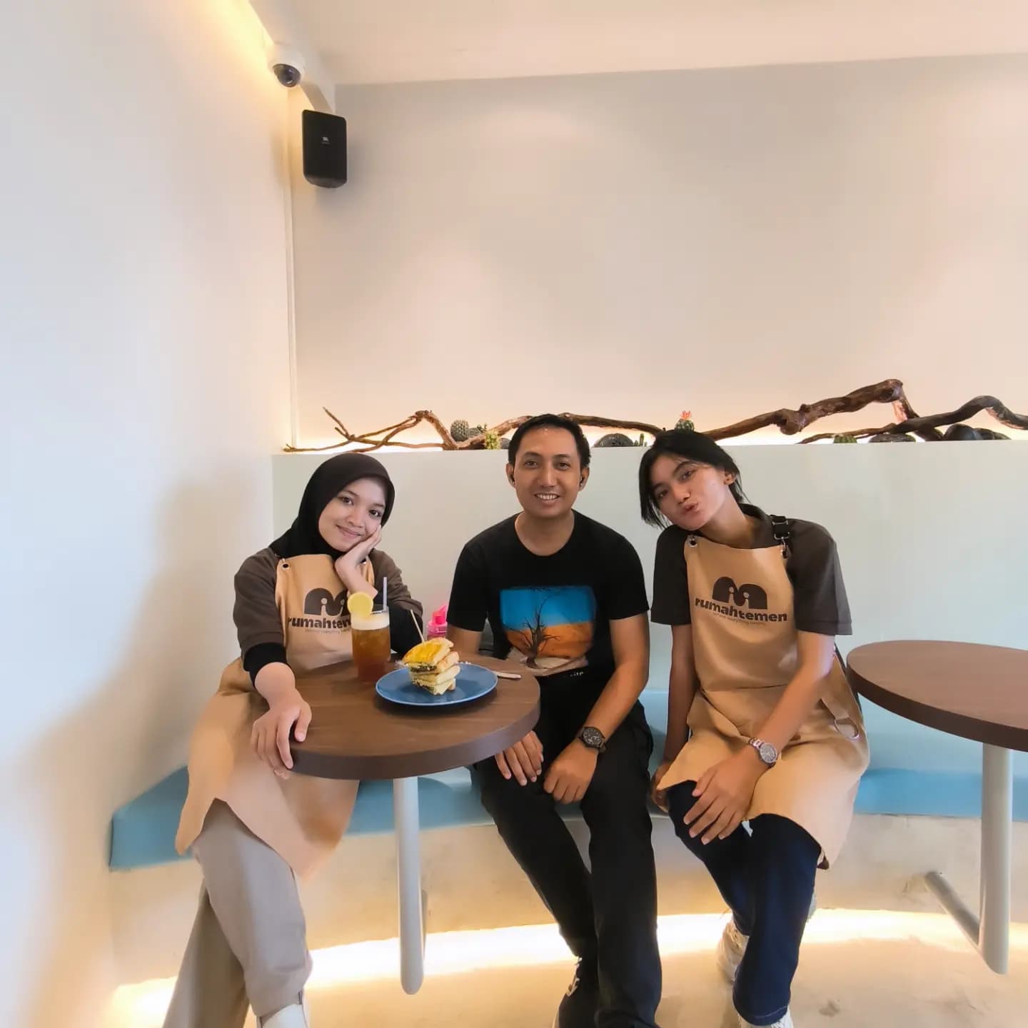 Relaxed Coffee Time