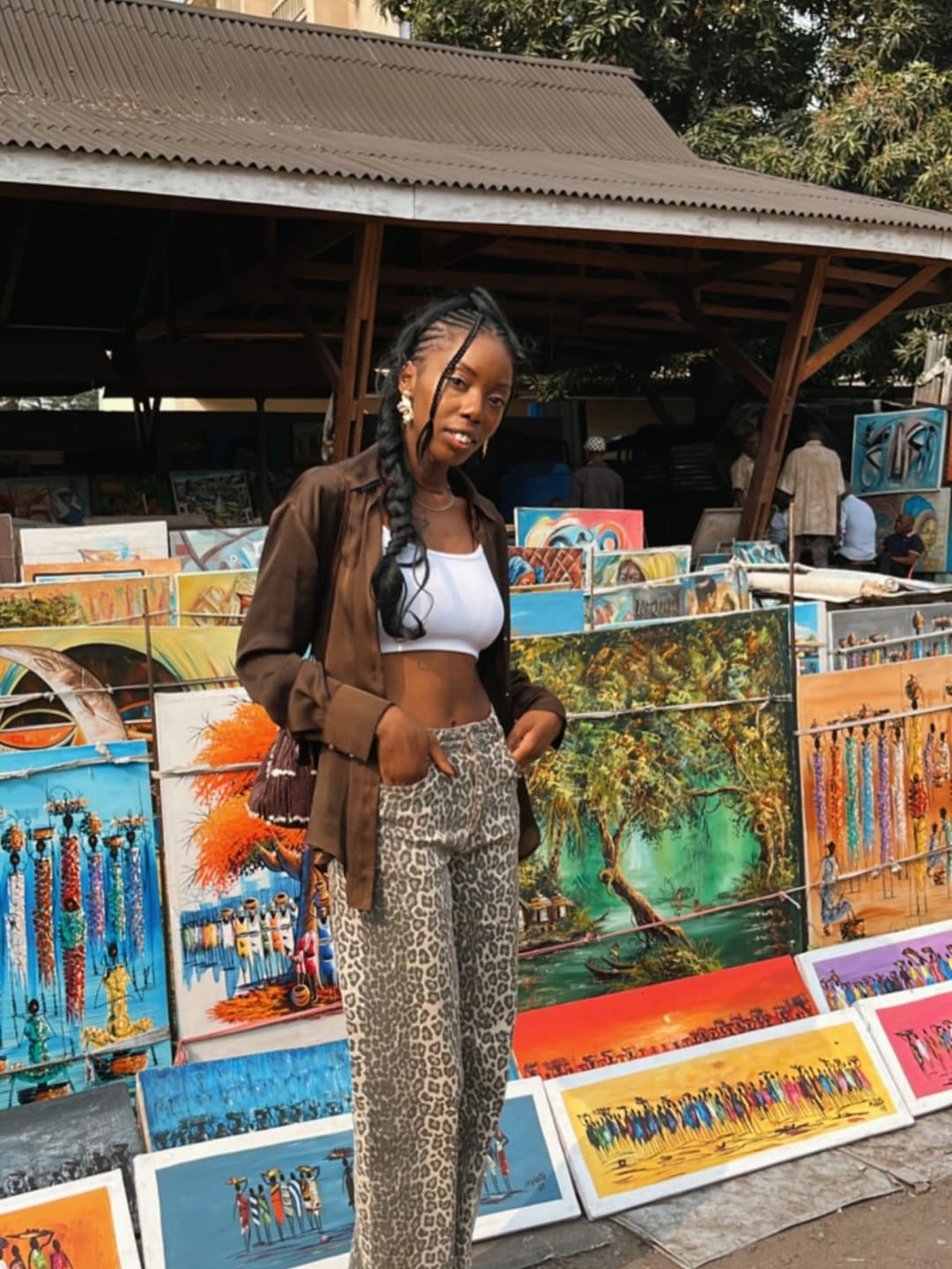 And as a Congolese Na Za, I couldn't miss the Artists' Market during my stay, a detour w 5