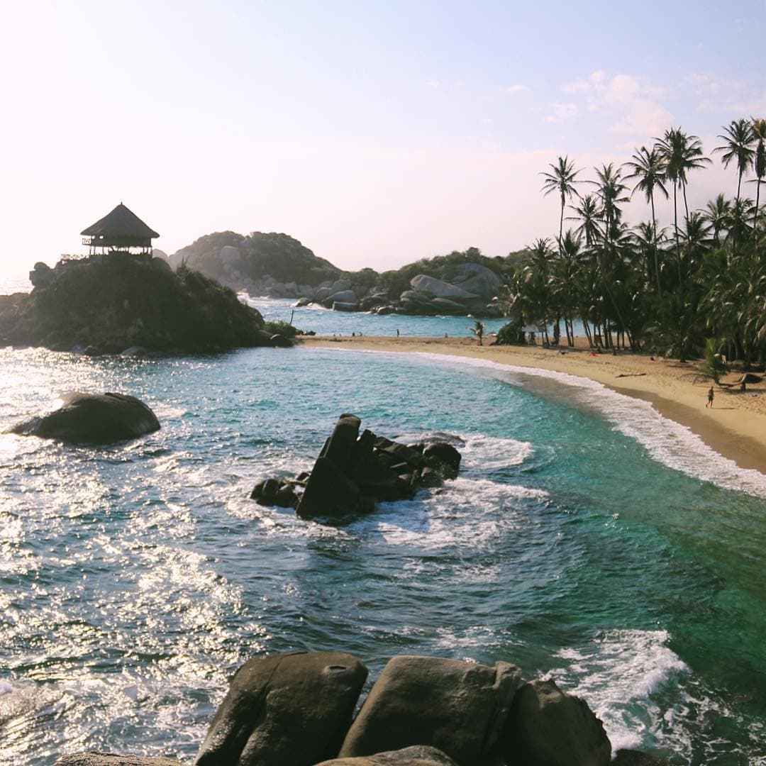 Tayrona National Park Swim Map
