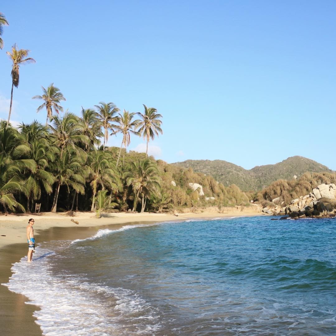 Tayrona National Park Swim Map 3