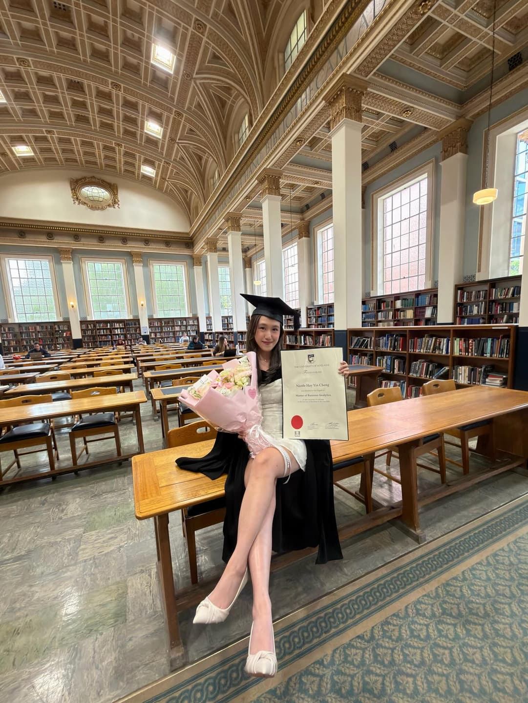 Made history! 🎓 3