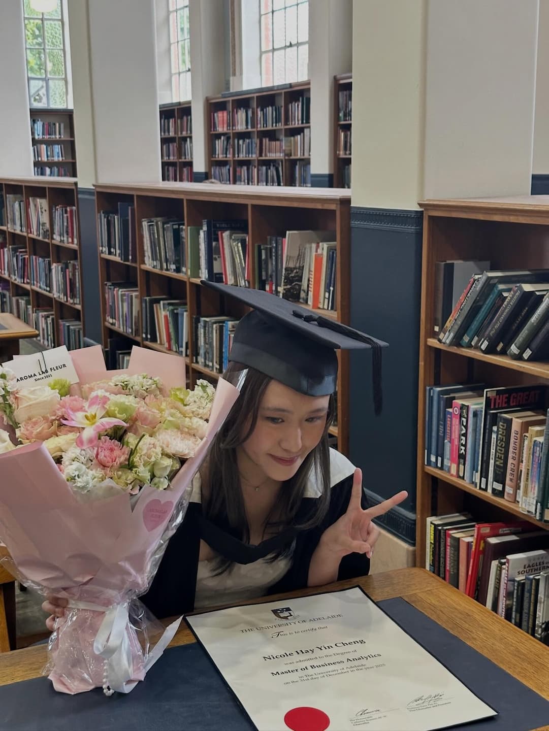 Made history! 🎓 8